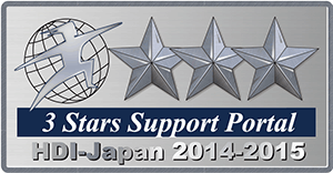 3 Stars Support Portal HDI-Japan 2014-2015